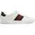 Gucci "Ace" Sneaker With Web Detail WHITE