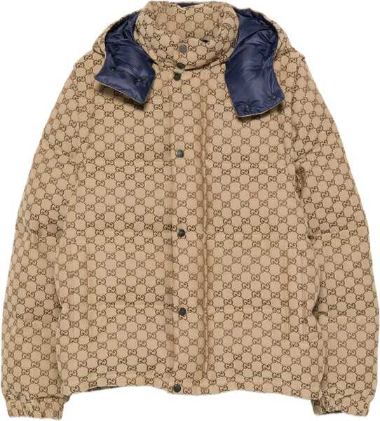 Geci de iarna Gucci Down Jacket Gg BEIGE Barbati (BM 19433597) 1