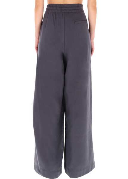 Pantaloni casual Dries Van Noten Pants Hadium GREY Femei (BM 19433606) 4