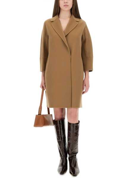 Paltoane Max Mara Coat Arona BEIGE Femei (BM 19433609) 2