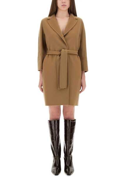 Paltoane Max Mara Coat Arona BEIGE Femei (BM 19433609) 1