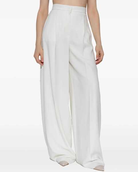 Pantaloni casual Max Mara Wide Pant Handcuff IVORY Femei (BM 19433618) 3