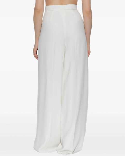 Pantaloni casual Max Mara Wide Pant Handcuff IVORY Femei (BM 19433618) 4