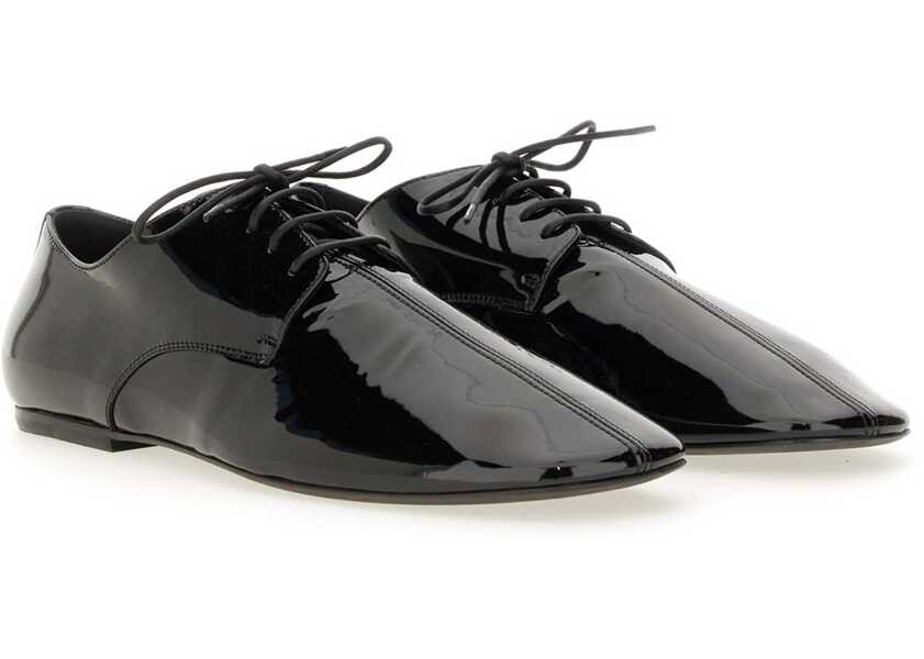 Pantofi eleganti Dries Van Noten Shiny Leather Lace-Up Shoe BLACK Barbati (BM 19433627) 2