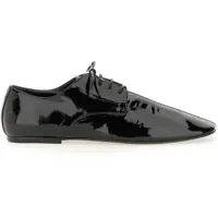 Pantofi eleganti Shiny Leather Lace-Up Shoe Barbati