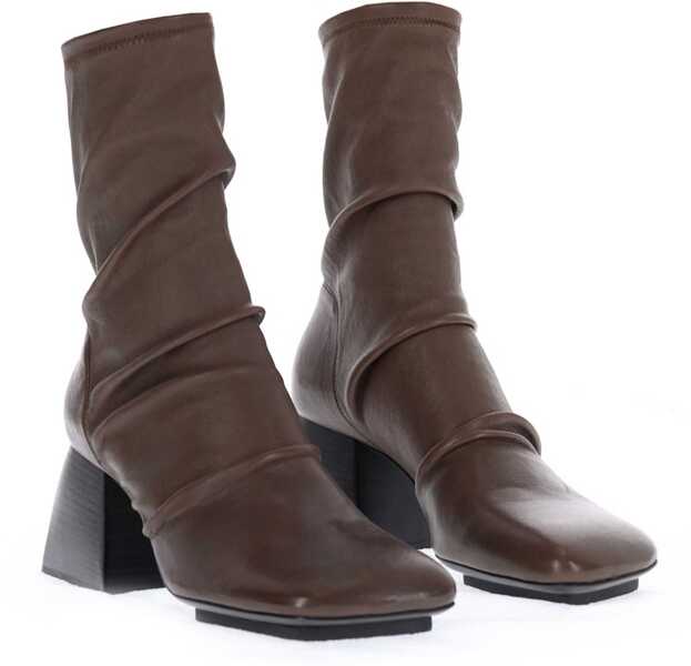 Cizme scurte UMA WANG Cleated Boots BROWN Femei (BM 19433654) 2