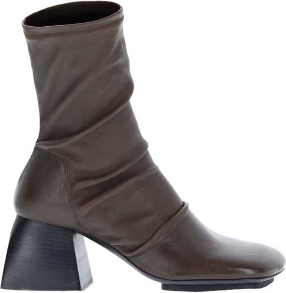 Cizme scurte UMA WANG Cleated Boots BROWN Femei (BM 19433654) 1