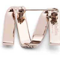 Bijuterii Max Mara Dama - Bijuterii Max Mara Brooch With Logo GOLD Femei (BM 19433657) - B-mall.ro