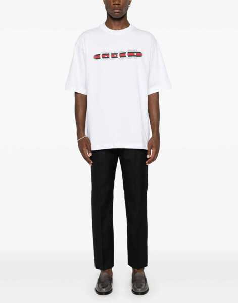 Tricouri Gucci T-Shirt With Print WHITE Barbati (BM 19433672) 2