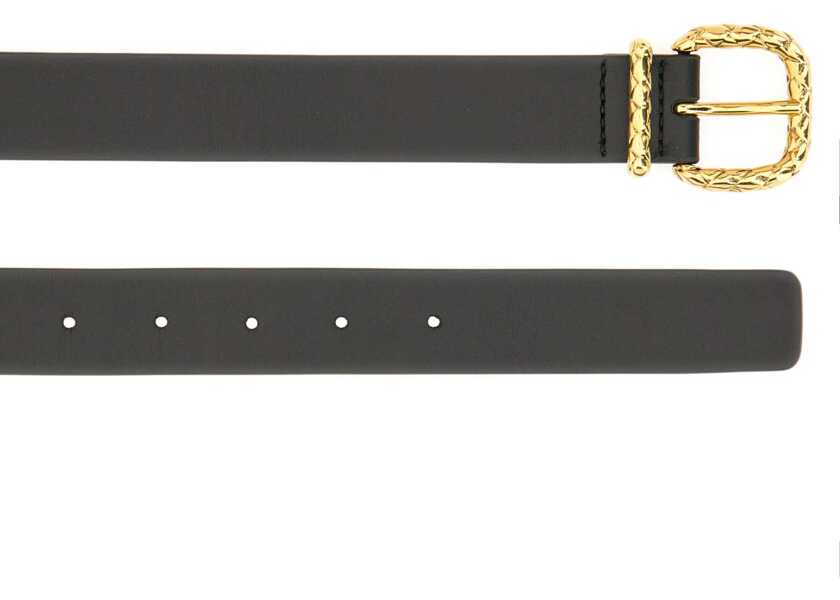 Curele Bottega Veneta Coaxial Belt With Loop BLACK Femei (BM 19433681) 2
