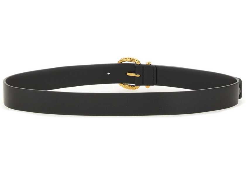 Curele Bottega Veneta Coaxial Belt With Loop BLACK Femei (BM 19433681) 3