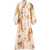 ZIMMERMANN "Ascension Plunge" Midi Dress BEIGE