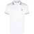 Moncler Polo With Logo Patch WHITE