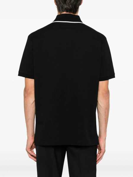 Tricouri Polo Gucci Cotton Pique Polo BLACK Barbati (BM 19433702) 3