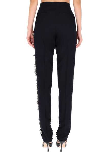 Pantaloni casual Dries Van Noten Pants Pandoris BLUE Femei (BM 19433714) 4