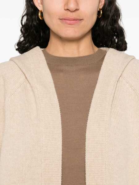 Cardigane Max Mara Cardigan Vals BEIGE Femei (BM 19433729) 5