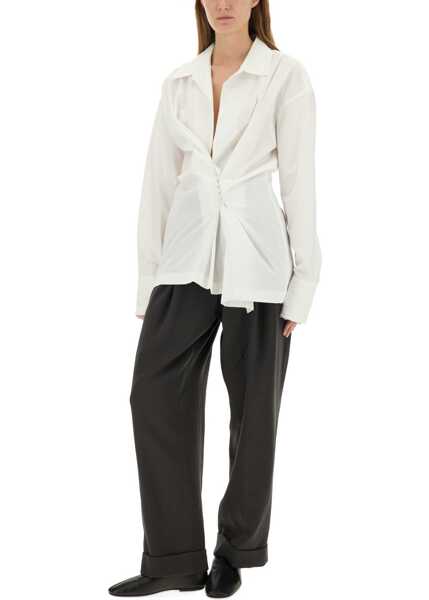 Bluze Dries Van Noten Clickys Shirt WHITE Femei (BM 19433732) 2