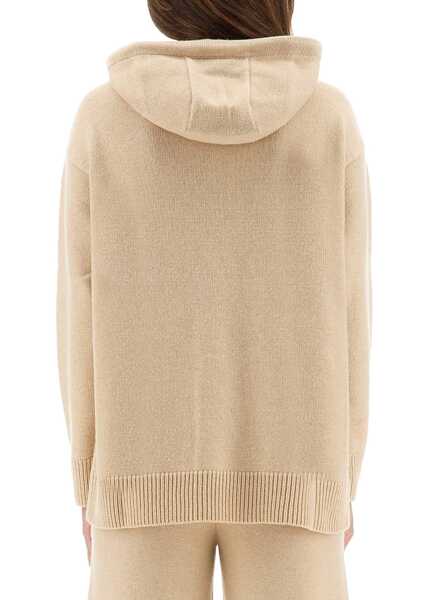 Pulovere Max Mara Liana Hooded Sweater BEIGE Femei (BM 19433741) 3