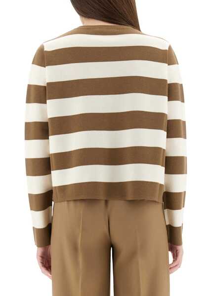 Pulovere casual Max Mara Jersey Viterbo BROWN Femei (BM 19433744) 3