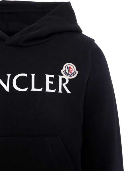 Bluze de trening Moncler Logo Hoodie BLACK Fete (BM 19433747) 3