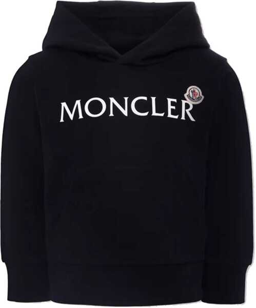 Bluze de trening Moncler Logo Hoodie BLACK Fete (BM 19433747) 1