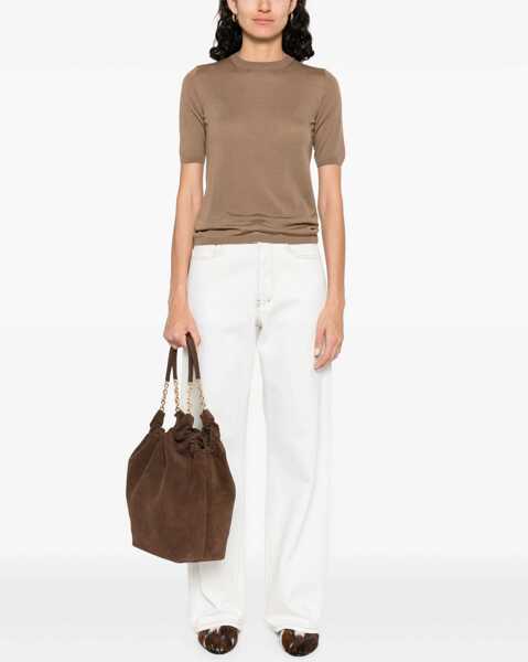 Pulovere casual Max Mara Jersey Jeric BROWN Femei (BM 19433753) 2