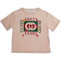 Tricouri Gucci "Floral" Logo T-Shirt