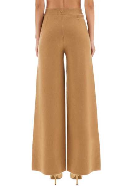Pantaloni casual Max Mara Wide Pants Judy BEIGE Femei (BM 19433768) 3