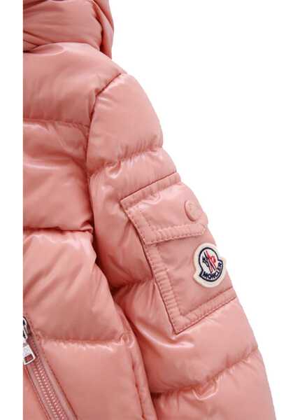 Geci de ploaie Moncler Jacket With Logo And Hood PINK Baieti (BM 19433777) 3