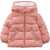 Moncler Jacket With Logo And Hood PINK