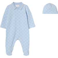 Caciuli Bodysuit Set With Beanie Hat Baieti