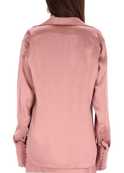 Bluze Dries Van Noten Shirt Celinta PINK Femei (BM 19433801) 3