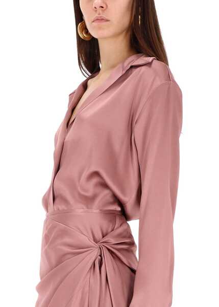 Bluze Dries Van Noten Shirt Celinta PINK Femei (BM 19433801) 4