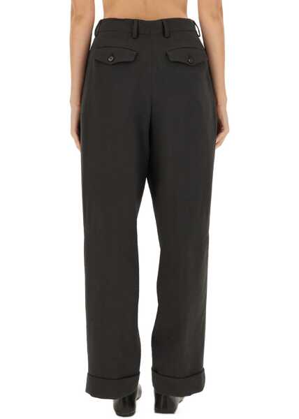 Pantaloni casual Dries Van Noten Pants Partan GREY Femei (BM 19433825) 3