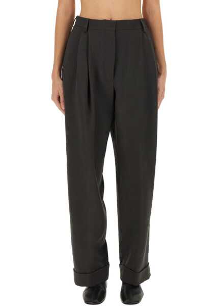 Pantaloni casual Dries Van Noten Pants Partan GREY Femei (BM 19433825) 1