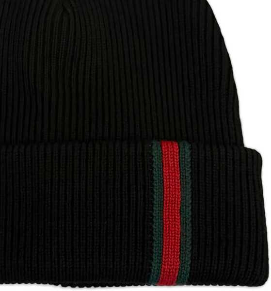 Sepci Gucci Woolen Hat BLACK Barbati (BM 19433834) 2