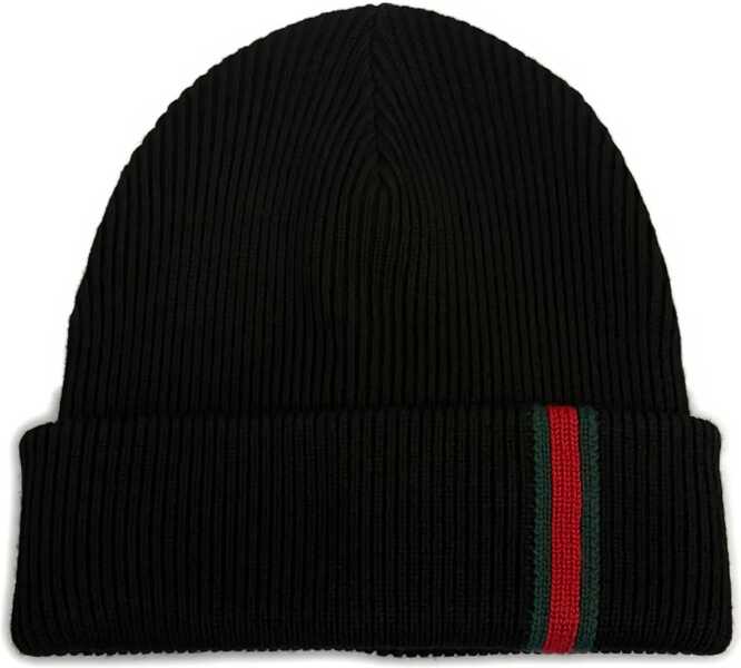 Sepci Gucci Woolen Hat BLACK Barbati (BM 19433834) 1