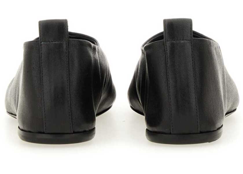 Balerini Dries Van Noten Leather Ballerina BLACK Femei (BM 19433840) 3