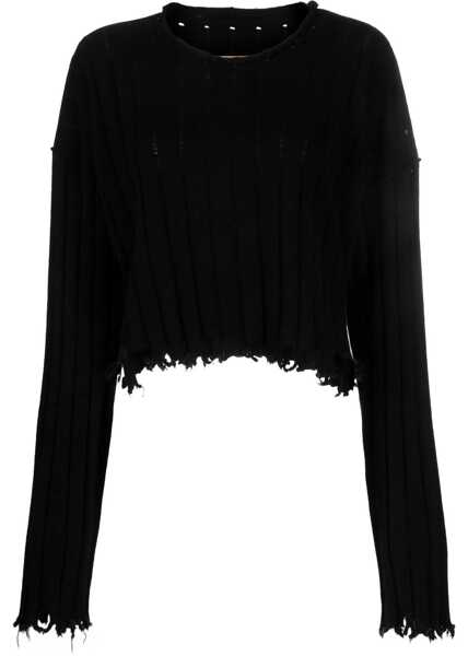 Pulovere UMA WANG Cashmere Sweater With Bangs BLACK Femei (BM 19433876) 1