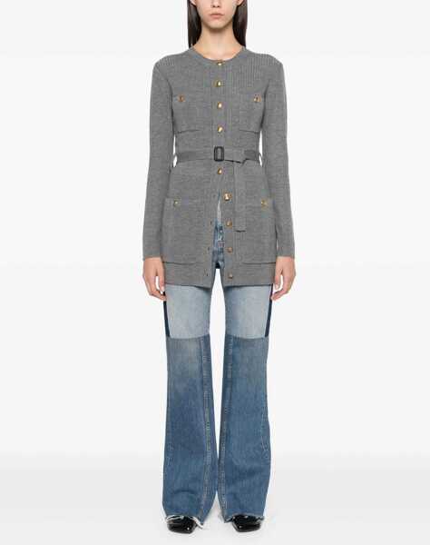 Blugi skinny Chloe Patchwork Denim Jeans DENIM Femei (BM 19433888) 2