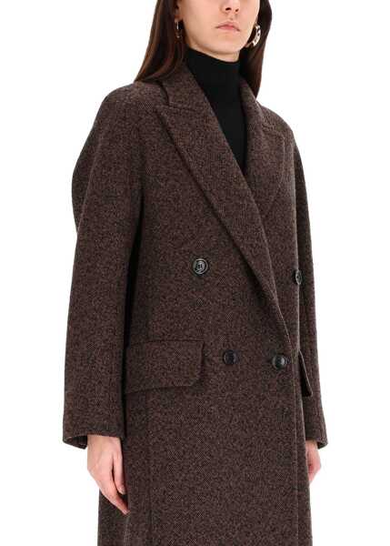 Trenciuri Max Mara Gappotto Bow BLACK Femei (BM 19433891) 4