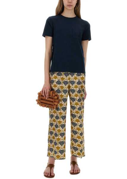 Tricouri Max Mara T-Shirt Madera BLUE Femei (BM 19433894) 2