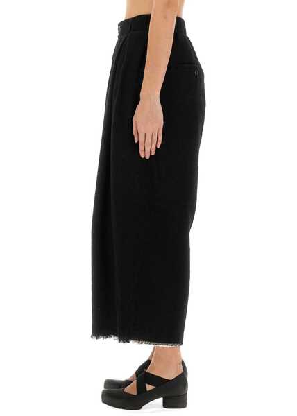 Pantaloni casual UMA WANG Pants Poetic BLACK Femei (BM 19433900) 4