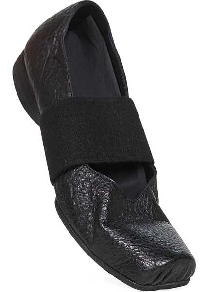 Balerini UMA WANG Leather Ballerina BLACK Femei (BM 19433903) 4