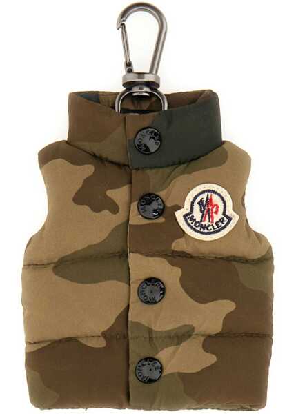 Brelocuri Moncler Keychain In The Shape Of A Vest MILITARY GREEN Barbati (BM 19433906) 1