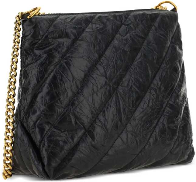 Genti de umar Balenciaga Crush Zipped Hobo Bag BLACK Femei (BM 19433912) 2