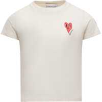 Tricouri Moncler "Mini Heart" Logo T-Shirt