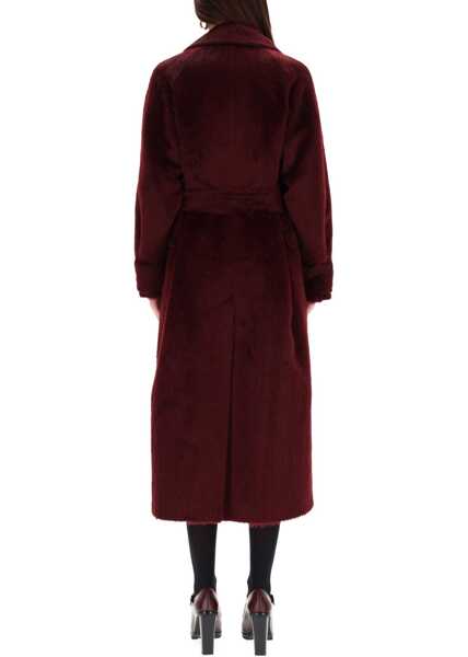Paltoane Max Mara Coat Albata RED Femei (BM 19433930) 3