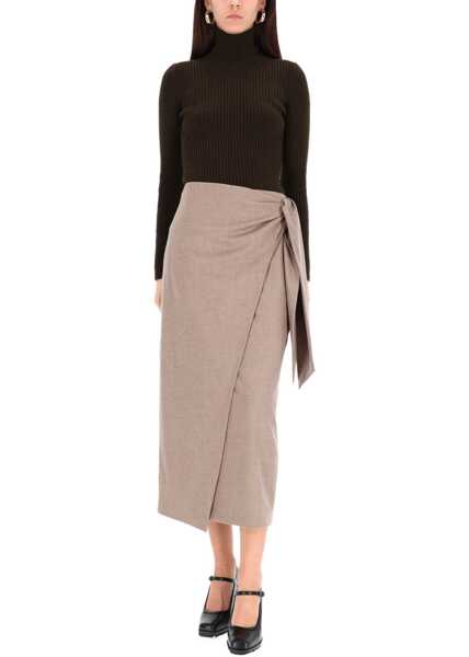 Pulovere Max Mara Ribbed Turtleneck Sweater GREEN Femei (BM 19433939) 2