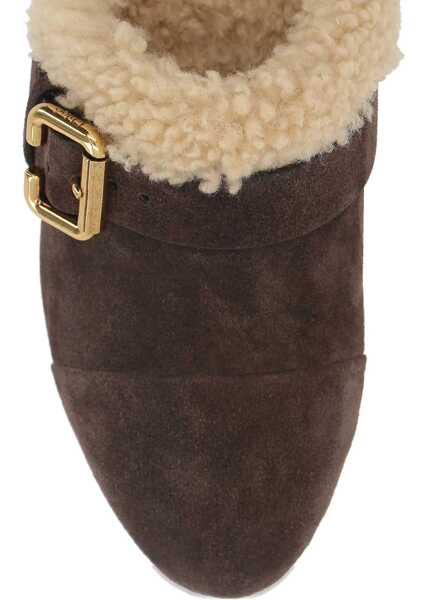 Balerini Chloe Mule Jeannette BROWN Femei (BM 19433942) 4